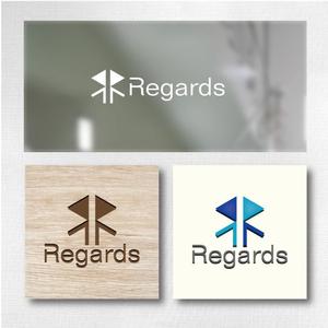 wisdesign (wisteriaqua)さんの会計コンサルティング会社「Regards」のロゴへの提案