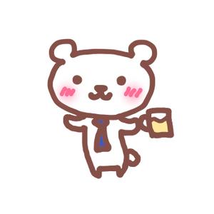 パイン (sbtpine)さんのほろ酔いのシロクマのイラストへの提案