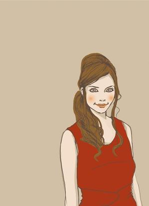 かご (studioKAGO)さんの30代後半からの女性をターゲットとしたポータルサイトの女性のイラストへの提案