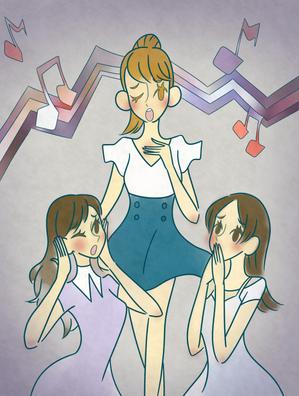 中村ありす (alicetti1214)さんの　（３枚のみ）大人向け音楽教室の、スマホ新デザインのトンマナに合うイラストの募集への提案