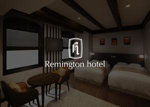 queuecat (queuecat)さんのレミントンホテル remington hotel のロゴへの提案