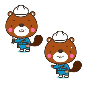 ヴぃんす (Vince)さんのビーバーのキャラクターデザインへの提案