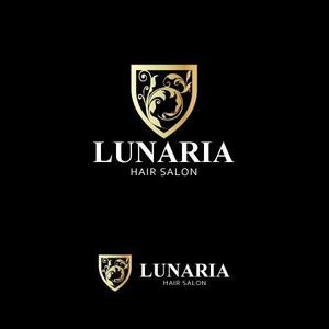 Chihua【認定ランサー】 ()さんの「LUNARIA HAIR SALON」のロゴ作成への提案