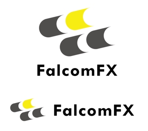 hatch (dfhatch8)さんの（短期・簡単）トレードソフト「FalcomFX」のロゴへの提案