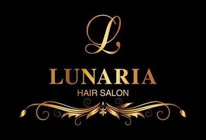 さんの「LUNARIA HAIR SALON」のロゴ作成への提案