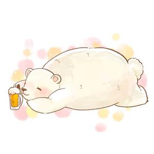 レミ (ray03)さんのほろ酔いのシロクマのイラストへの提案