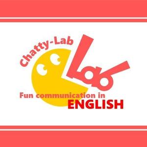 kus-043 (kus-043)さんの英会話スクール「Chatty lab（チャッティーラボ）」のロゴ　への提案