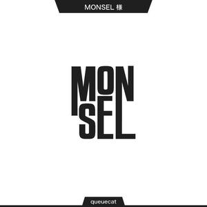 queuecat (queuecat)さんのファッションブランド「MONSEL」のロゴの作成依頼への提案