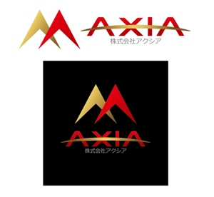 FISHERMAN (FISHERMAN)さんの「AXIA　（株式会社アクシア）」のロゴ作成への提案