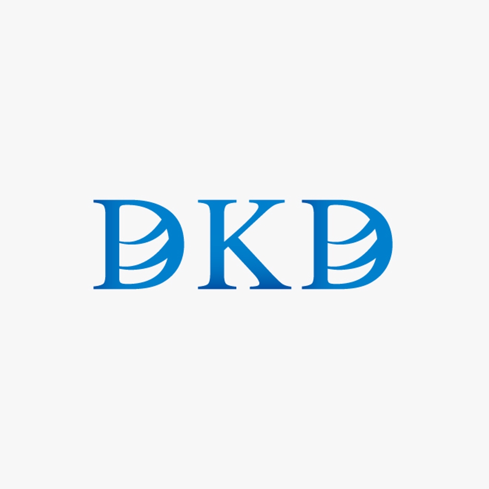 「DKD」のロゴ作成