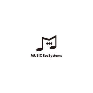 ヘッドディップ (headdip7)さんの音楽の総合サービス『MUSIC EcoSystems』のロゴへの提案