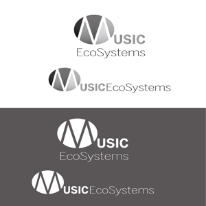 wow0205 (wow0205)さんの音楽の総合サービス『MUSIC EcoSystems』のロゴへの提案