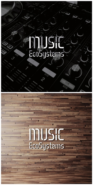 FUNCTION (sift)さんの音楽の総合サービス『MUSIC EcoSystems』のロゴへの提案