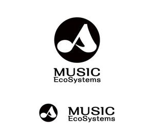 MacMagicianさんの音楽の総合サービス『MUSIC EcoSystems』のロゴへの提案