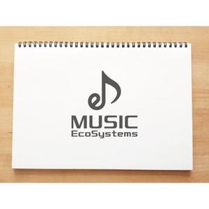 yusa_projectさんの音楽の総合サービス『MUSIC EcoSystems』のロゴへの提案