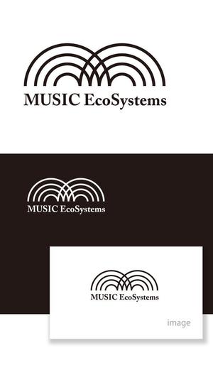 serve2000 (serve2000)さんの音楽の総合サービス『MUSIC EcoSystems』のロゴへの提案