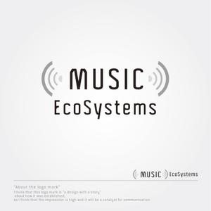 sklibero (sklibero)さんの音楽の総合サービス『MUSIC EcoSystems』のロゴへの提案