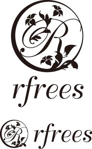 CF-Design (kuma-boo)さんのアクセサリーショップ 「rfrees」のロゴ作成への提案