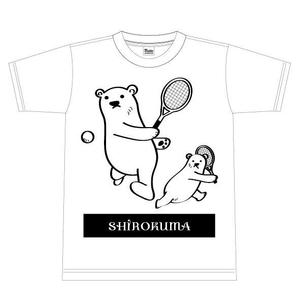 oroshipons (oroshipons)さんのシロクマとテニスをテーマにしたＴシャツデザインのお願いへの提案