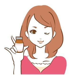 na_tsuさんの30代後半からの女性をターゲットとしたポータルサイトの女性のイラストへの提案
