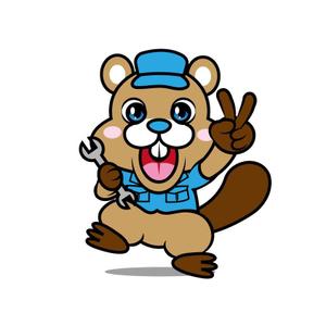 うさぎいち (minagirura27)さんのビーバーのキャラクターデザインへの提案