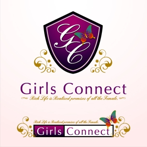 Rays_D (Rays)さんの「Girls Connect」のロゴ作成への提案