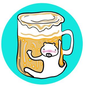泉  (yumi1237)さんのほろ酔いのシロクマのイラストへの提案
