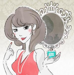 みゆきSK Web&DTPサービス (miyuki_sk)さんの30代後半からの女性をターゲットとしたポータルサイトの女性のイラストへの提案
