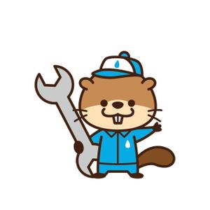 mu_cha (mu_cha)さんのビーバーのキャラクターデザインへの提案