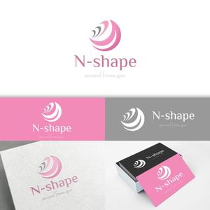 minervaabbe ()さんのパーソナルトレーニングジム「N-shape」のロゴデザインへの提案