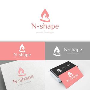 minervaabbe ()さんのパーソナルトレーニングジム「N-shape」のロゴデザインへの提案