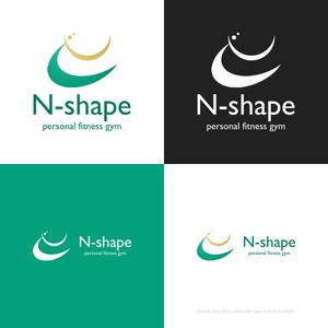 themisably ()さんのパーソナルトレーニングジム「N-shape」のロゴデザインへの提案