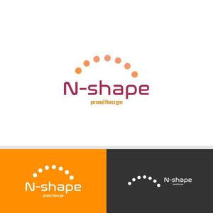 viracochaabin ()さんのパーソナルトレーニングジム「N-shape」のロゴデザインへの提案