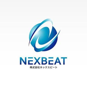 Not Found (m-space)さんの「NEXBEAT 株式会社ネックスビート」のロゴ作成への提案