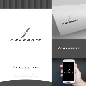 fortunaaber ()さんの（短期・簡単）トレードソフト「FalcomFX」のロゴへの提案