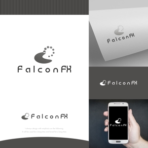 fortunaaber ()さんの（短期・簡単）トレードソフト「FalcomFX」のロゴへの提案