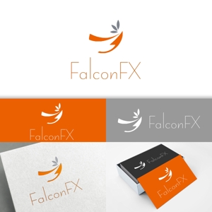 minervaabbe ()さんの（短期・簡単）トレードソフト「FalcomFX」のロゴへの提案