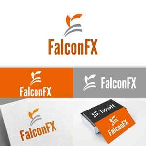 minervaabbe ()さんの（短期・簡単）トレードソフト「FalcomFX」のロゴへの提案