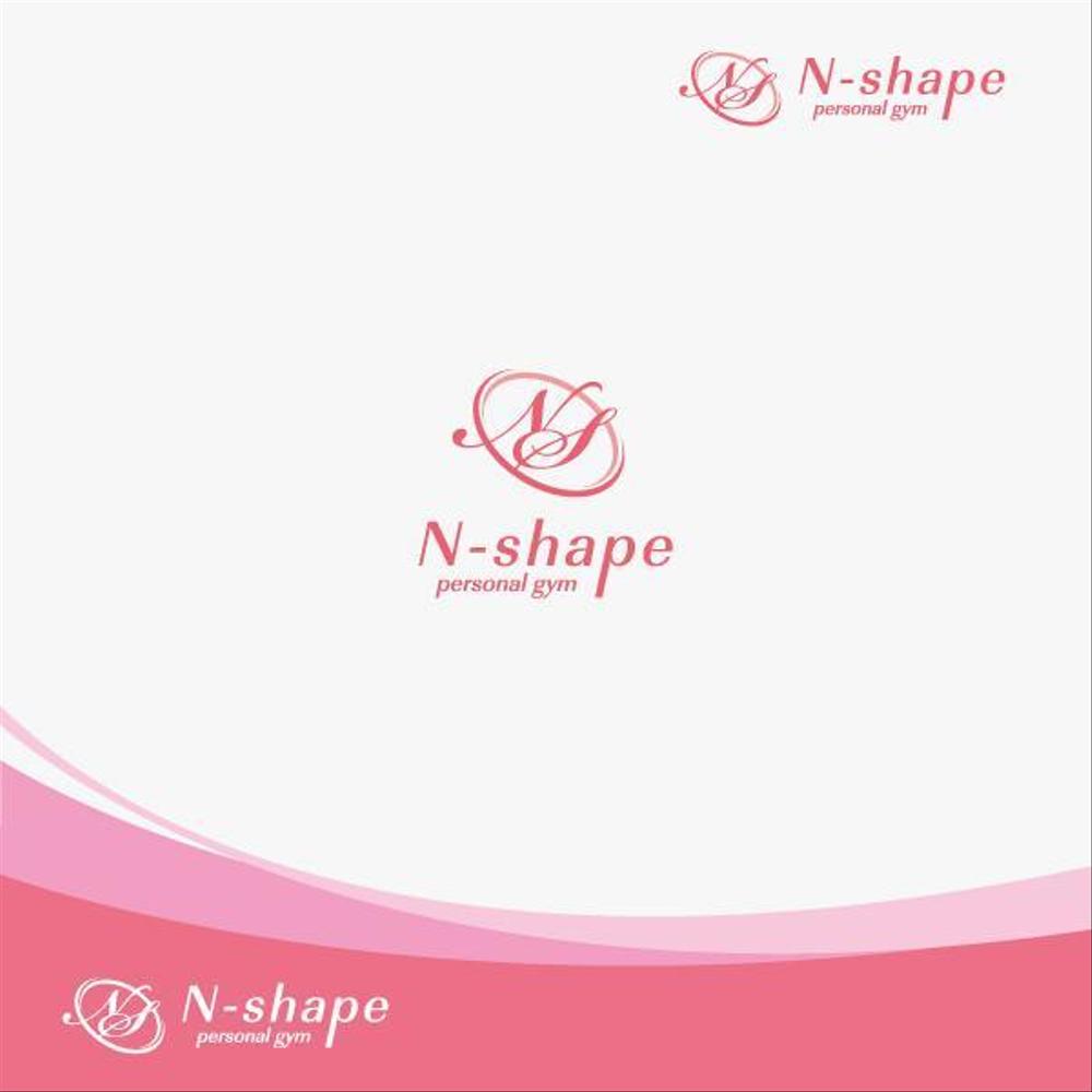 パーソナルトレーニングジム「N-shape」のロゴデザイン