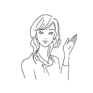 kurokinさんの30代後半からの女性をターゲットとしたポータルサイトの女性のイラストへの提案