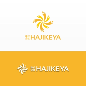 ork (orkwebartworks)さんの「株式会社　HAJIKEYA」のロゴ作成への提案
