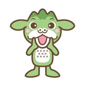 str-labelさんの(やまびこ)と言う山の神、妖怪をゆるキャラ風か雷神図の様な少し怖いキャラにデザインして欲しいへの提案