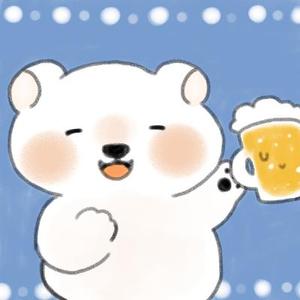 こけみ (kokemi)さんのほろ酔いのシロクマのイラストへの提案