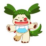 SHIZ (SHIZ)さんの(やまびこ)と言う山の神、妖怪をゆるキャラ風か雷神図の様な少し怖いキャラにデザインして欲しいへの提案