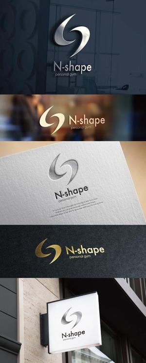 魔法スタジオ (mahou-phot)さんのパーソナルトレーニングジム「N-shape」のロゴデザインへの提案