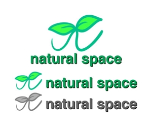 likilikiさんの「natural space」のロゴ作成への提案