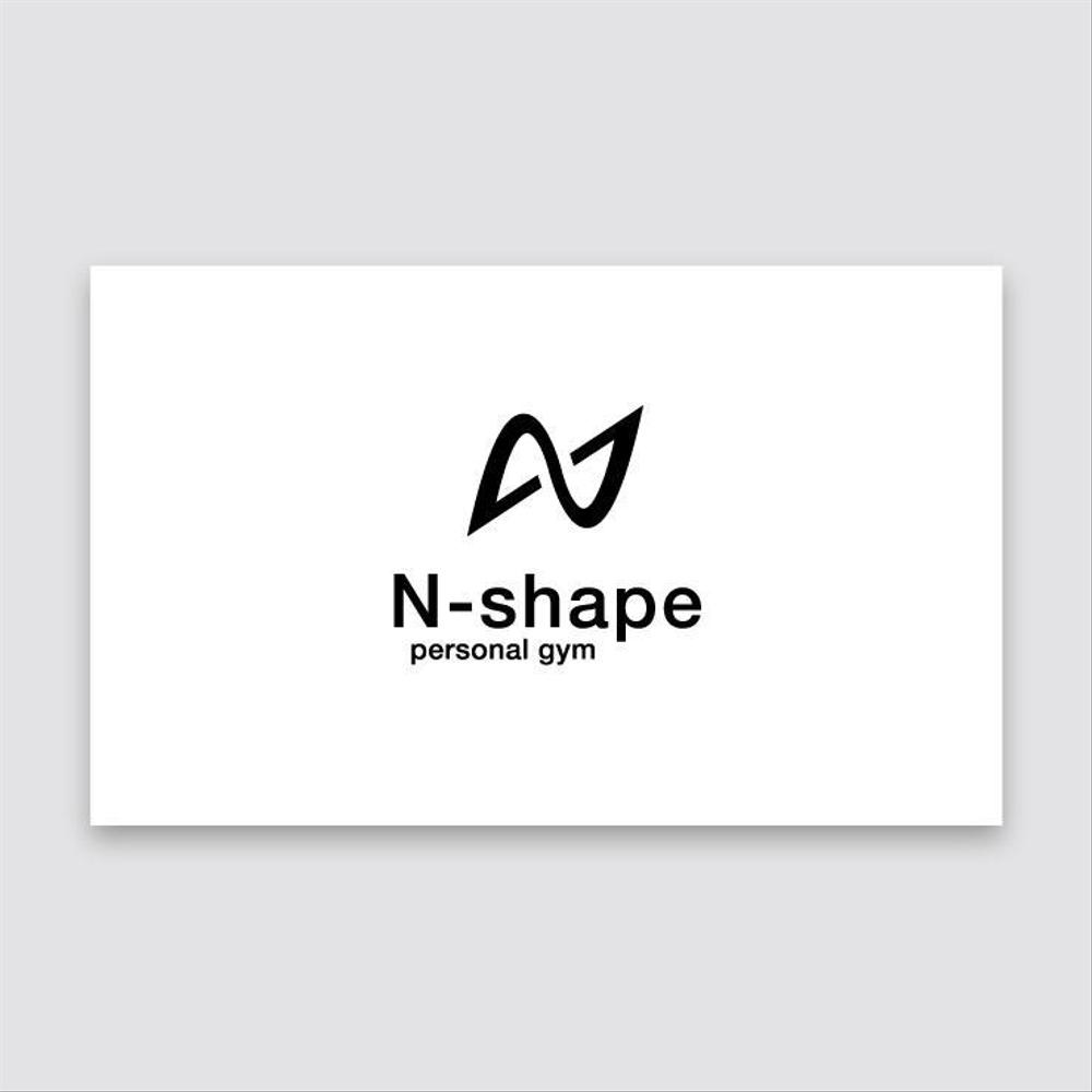 パーソナルトレーニングジム「N-shape」のロゴデザイン