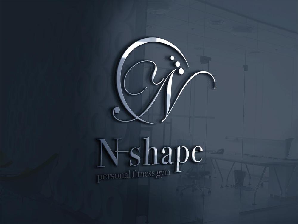 パーソナルトレーニングジム「N-shape」のロゴデザイン