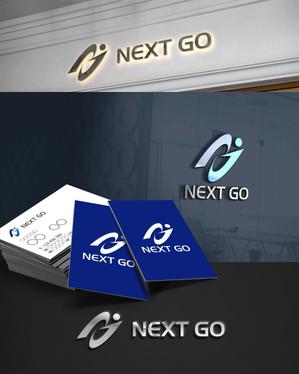 D.R DESIGN (Nakamura__)さんのITで暮らしを豊かにする会社 NEXT GOの ロゴデザインへの提案