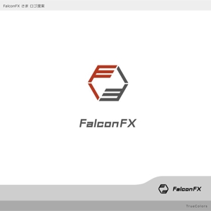 TrueColors (TrueColors)さんの（短期・簡単）トレードソフト「FalcomFX」のロゴへの提案